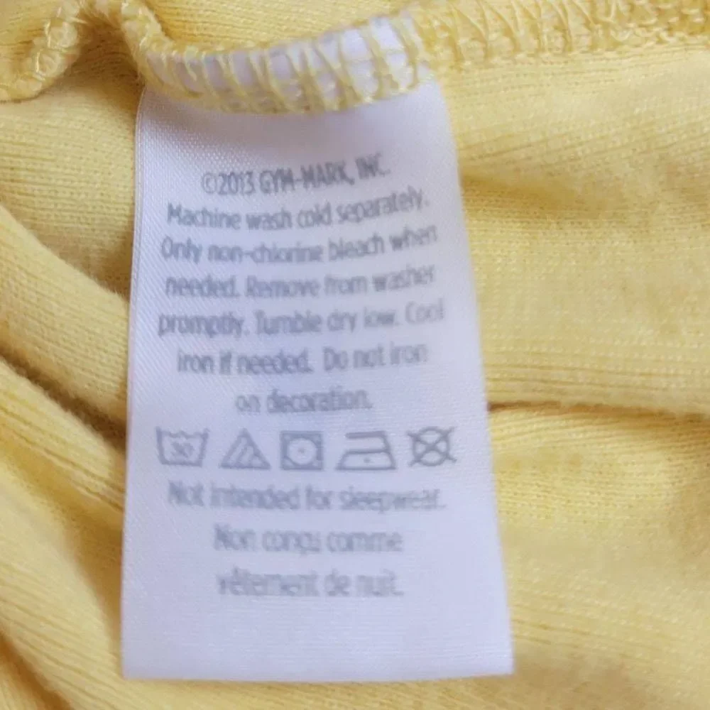 Gymboree yellow shirt 7